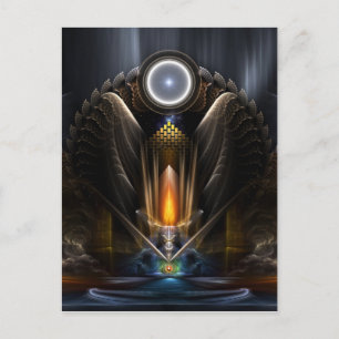 Cyritous, Karinos Orbens tempel Vykort