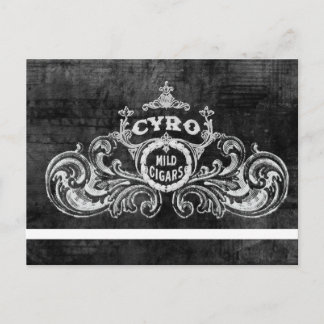 Cyro Mild Cigarrer Vintage Etikett Vykort