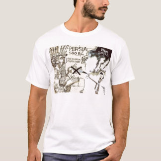 Cyrus Ahmadinejad tecknadT-tröja Tee