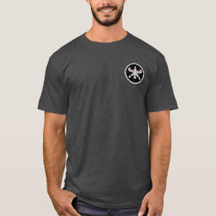 Cyrus den underbara svarten & viten förseglar t-shirt