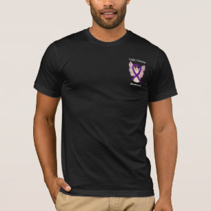 Cystic Fibrosis Awareness Ribbon Angel Shirts Tee