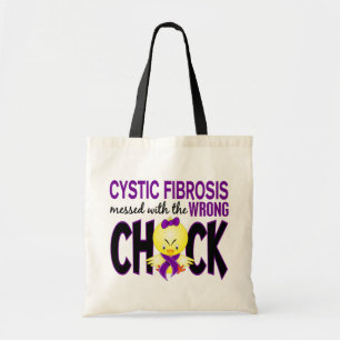 Cystic Fibrosis röra med den fla chicken Tygkasse