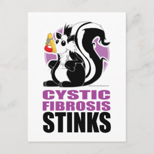 Cystic Fibrosis Stinks Vykort