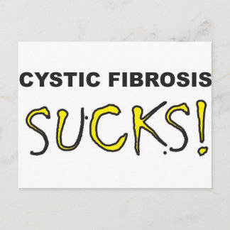 Cystic Fibrosis Sucks.jpg Vykort