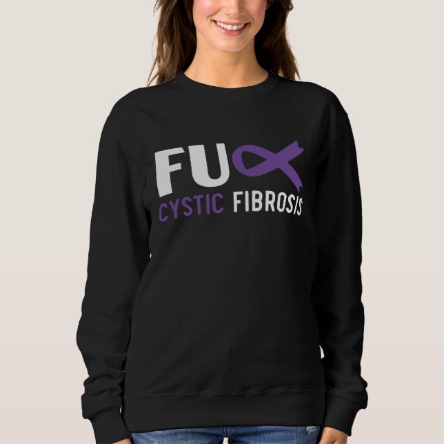 Cystic Fibrosis Warrior Cystic Fibrosis Awareness  T Shirt (Framsida)