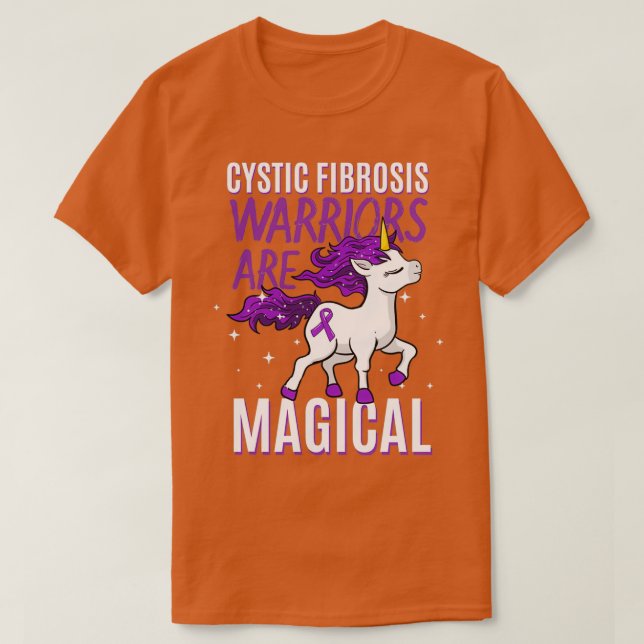 Cystiskt fibros är magiska t shirt (Design framsida)