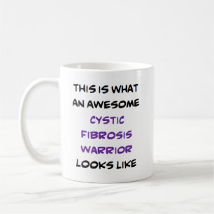 cystiskt fibros-krigare, fantastisk kaffemugg