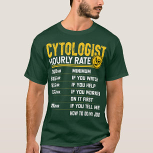 Cytolog Cytologi Mikrobiolog Mikroskopi Timme T Shirt