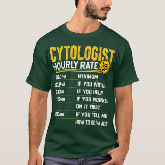 Cytolog Cytologi Mikrobiolog Mikroskopi Timme T Shirt