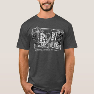CytomegaloAwareness kor ribbon Starong Hope kärlek T Shirt