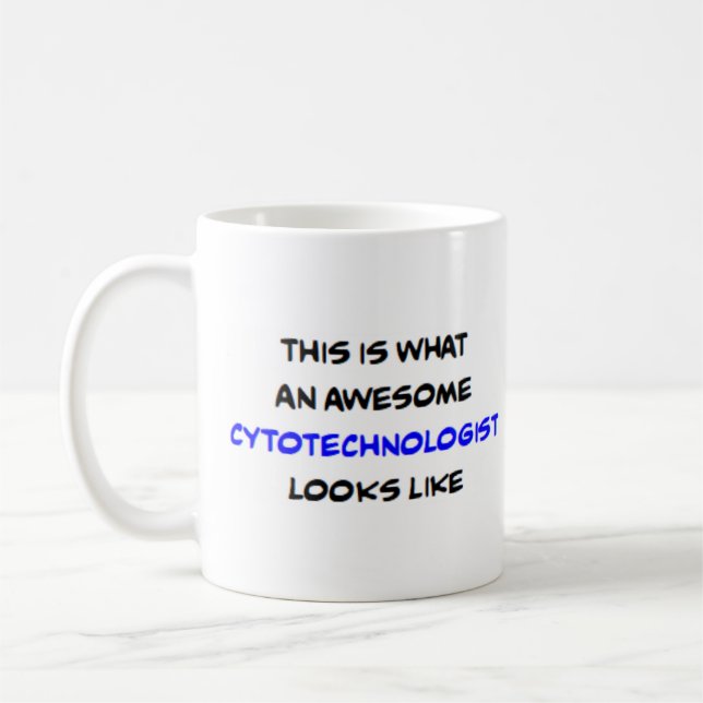 cytoteknikist, fantastisk kaffemugg (Vänster)
