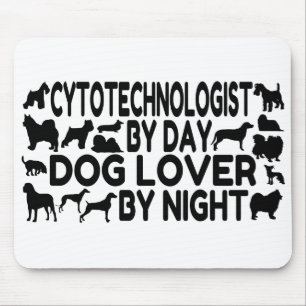 Cytoteknikist i hund älskare musmatta