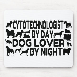 Cytoteknikist i hund älskare musmatta