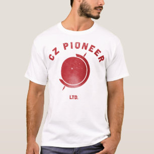 CZ Canal Zon Pioneer-grafik T Shirt