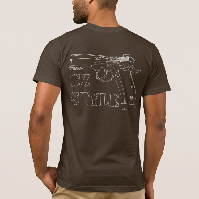 CZ Stil T-Shirt (Baksida)