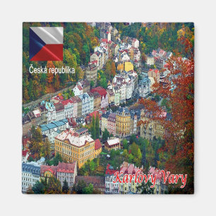 CZ - Tjeckien - Karlovy Vary Magnet