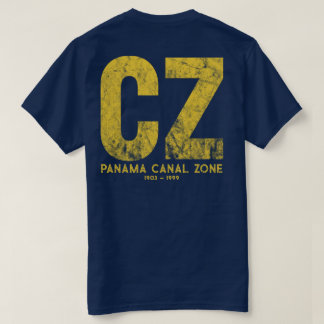 CZ (Zon kanal) i Gult T Shirt