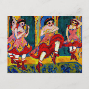 Czardas Dancers av Kirchner Vykort