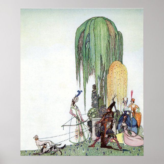 Czarinas ärkedel av Kay Nielsen Poster (Framsidan)