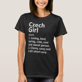 CZECH GIRL CZECH REPUBLIC   Country Roots Descent T Shirt