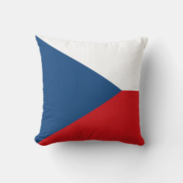 Czechia Flagga American MoJo Pillow Kudde