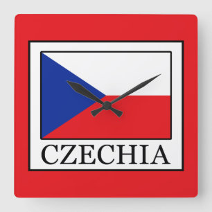 Czechia Fyrkantig Klocka