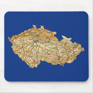 Czechia Karta Mousepad Musmatta