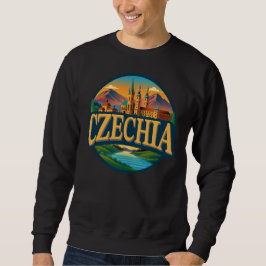 Czechia Republic Europe Lång Ärmad Tröja