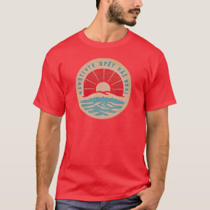 Czechoslovak soluppgång t shirt