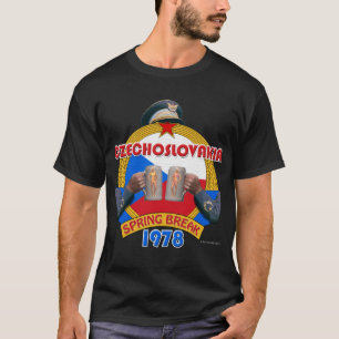 Czechoslovakia påsklov 1978 (mörk) t-shirt