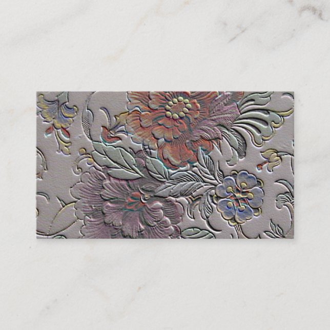 Czechoslovakian vintage visitkort (Framsida)