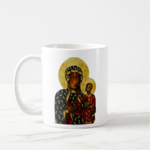 Czestochowas svarta madonna kaffemugg