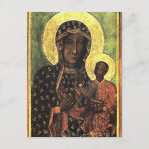 Częstochowas svarta madonna vykort