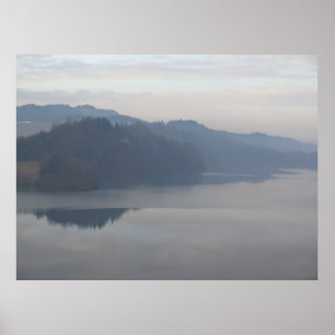 Czorsztynskie sjö Pieniny Poster