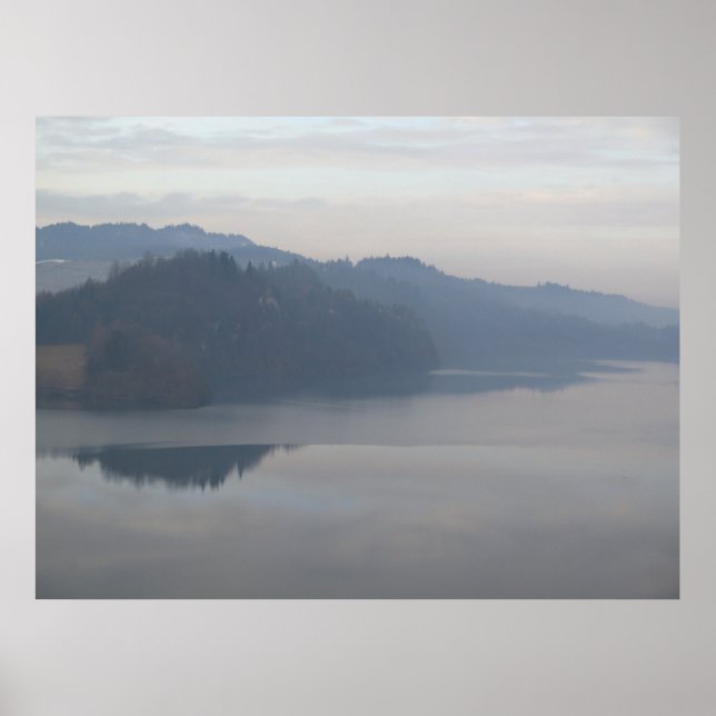 Czorsztynskie sjö Pieniny Poster (Framsidan)