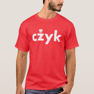 CZYK Polskt efternamn Tshirt T Shirt
