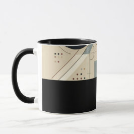 D10 - Tasse mit pastellfarbiger Kunst Mugg