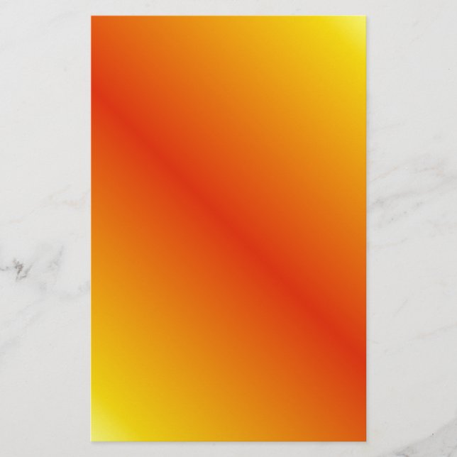 D1 Bi-Linjär övertoning - Gult till rött (Framsida)