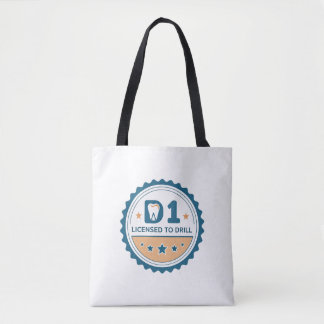 D1 to DDS Dental Student Tote Bag Tygkasse