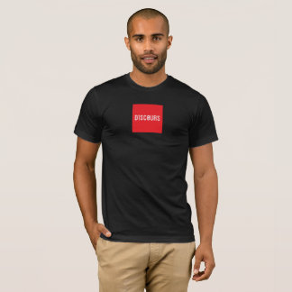 D1SC0URS röd fyrkantig skjorta T Shirt