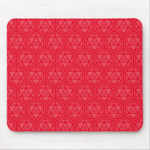 D20 Anpassningsbar Färg Mousepad i Mönster- Musmatta