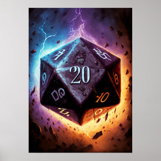 D20 De Storm Poster