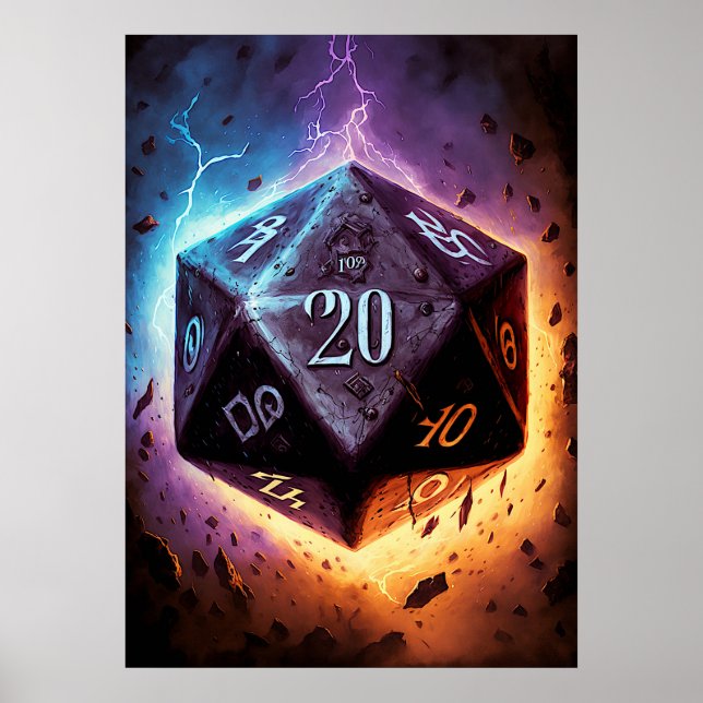D20 De Storm Poster (Framsidan)