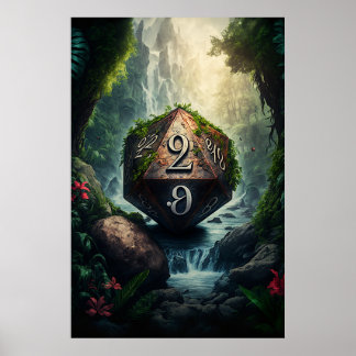D20 De Tranquilitet Poster