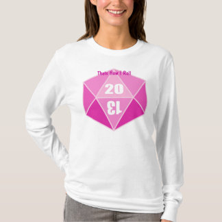 D20 det är hur jag rullar t-shirt