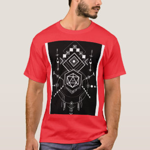 D20 Dice Symbols Storyteller Inspired Tabletop RPG T Shirt