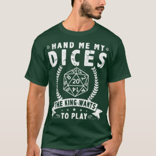 D20 Dice Tabletop RPG Roleplay 1 T Shirt