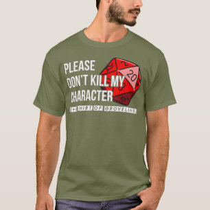 D20 Fantasy Dragons Tabletop Dice T Shirt