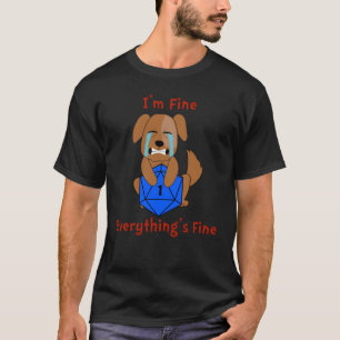 D20 Jag är Bra All's Bra Dice Critical Misslyckas T Shirt