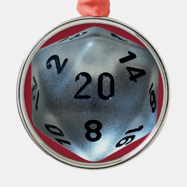 D20 JULGRANSPRYDNAD METALL (Framsidan)
